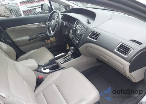 2013 Honda Civic Ex-L from USA, damaged, VIN 2HGFB2F91DH500967